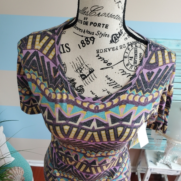 15. NWT LuLaRoe Julia Dress - Picture 2 of 7